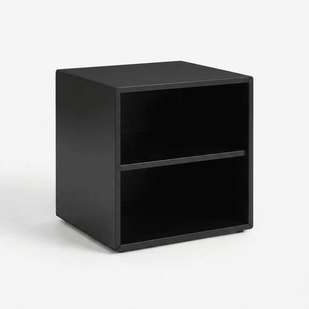 Modular Storage Box Shelf – Black Deco Finish